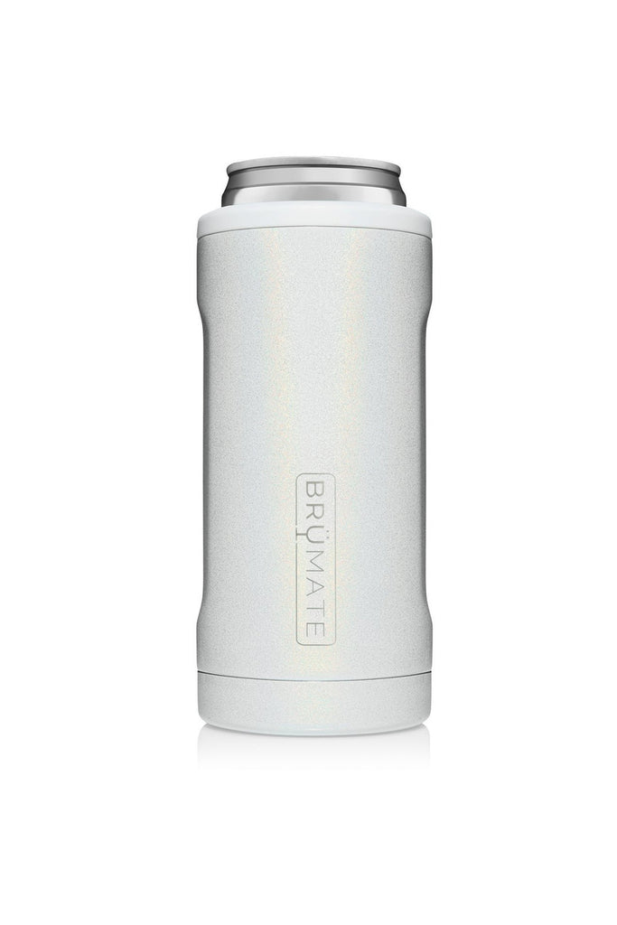 Brumate Hopsulator Slim-Glitter White - BluePeppermint Boutique