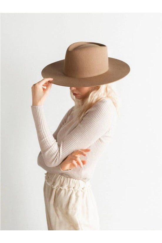 Gigi Pip Dakota Triangle Crown-Brown - BluePeppermint Boutique