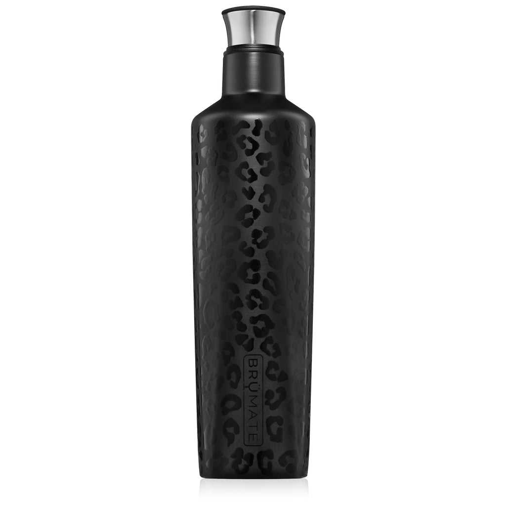 BruMate 25oz ReHydration Bottle - Onyx Leopard - BluePeppermint Boutique