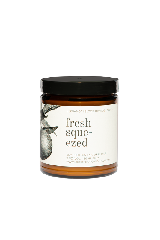Fresh Squeezed- 9 oz. Soy Candle - BluePeppermint Boutique
