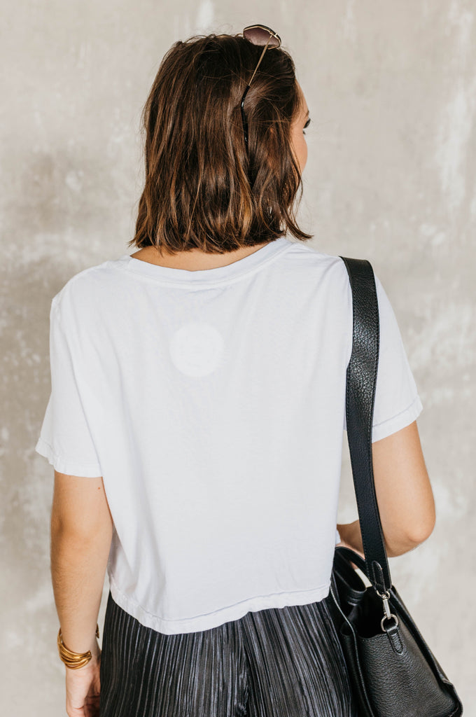 American Muscle Car Tee White - BluePeppermint Boutique