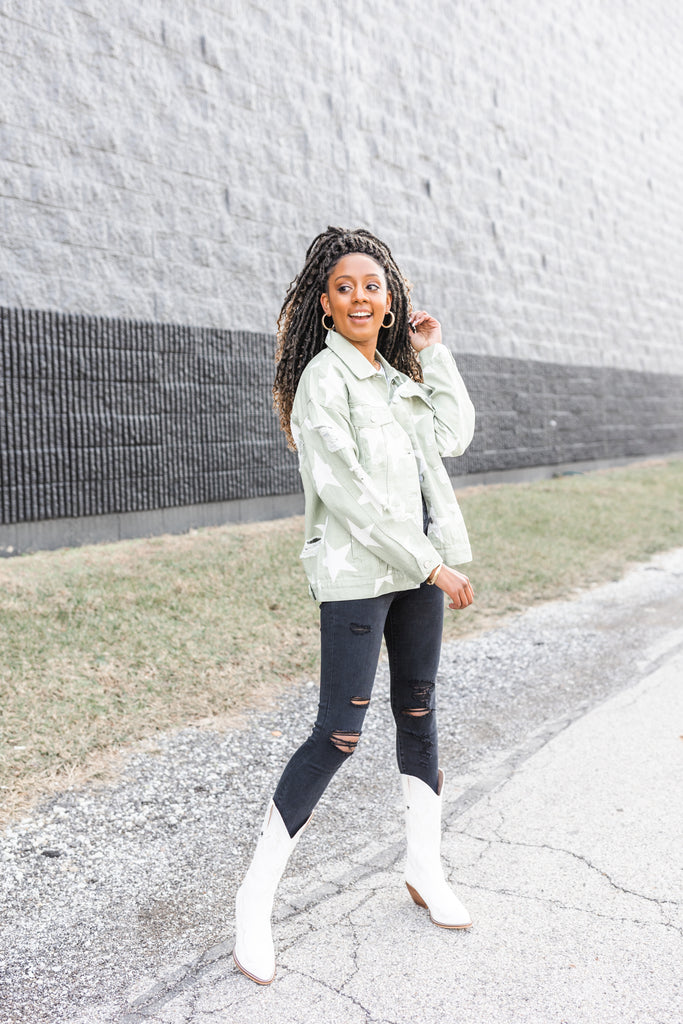 Scar High Rise Skinny Jeans - BluePeppermint Boutique