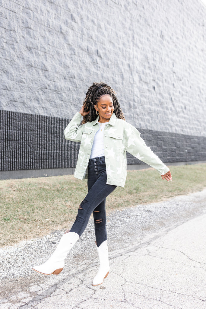 Scar High Rise Skinny Jeans - BluePeppermint Boutique