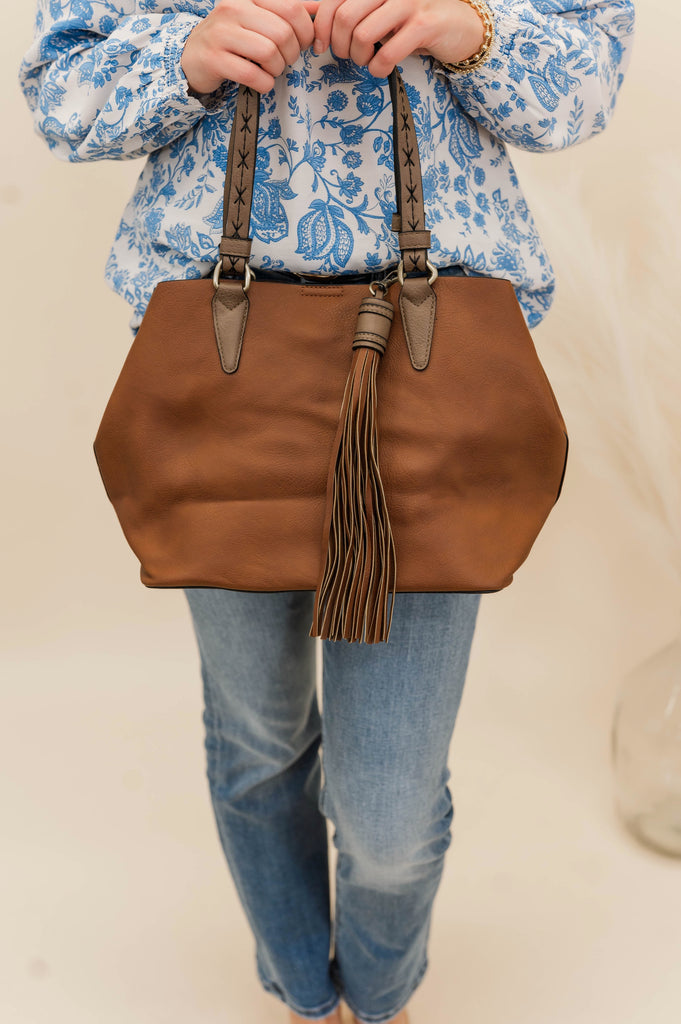 Aliza Satchel - BluePeppermint Boutique