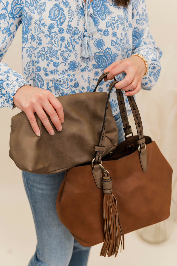 Aliza Satchel - BluePeppermint Boutique