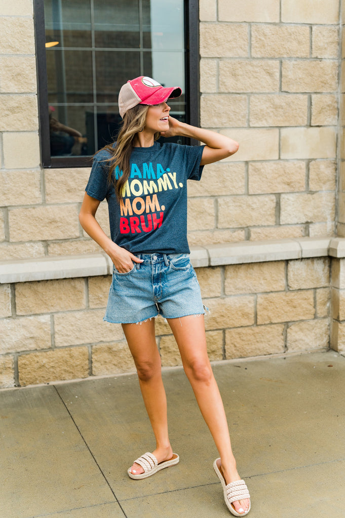 Phoenix Vintage A-Line Shorts - BluePeppermint Boutique