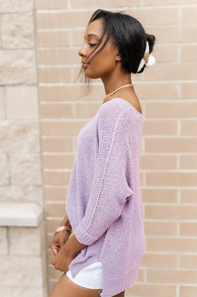 Kathleen Chic Knit V-Neck Sweater - BluePeppermint Boutique