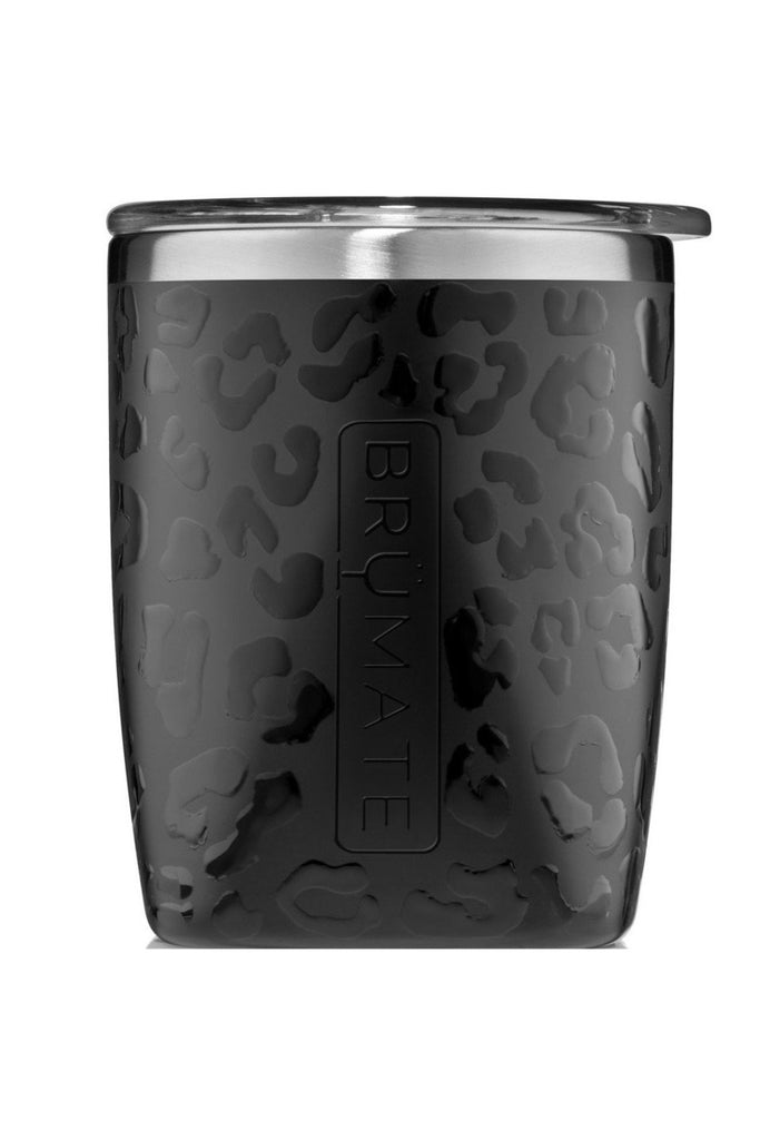 BruMate Rocks Tumbler 12oz-Onyx Leopard - BluePeppermint Boutique