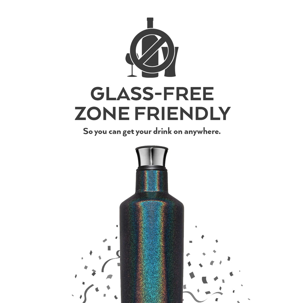 BruMate 25oz ReHydration Bottle - Onyx Leopard - BluePeppermint Boutique