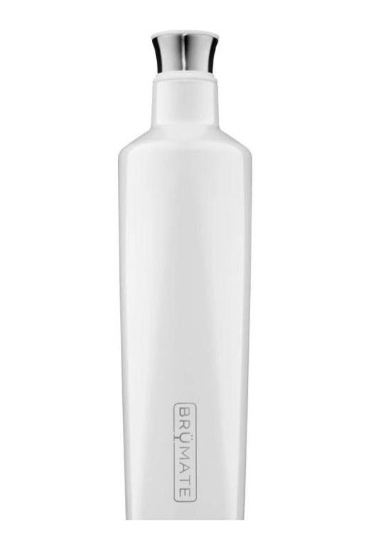 BruMate Fifth 25oz Liquor Canteen-Ice White - BluePeppermint Boutique