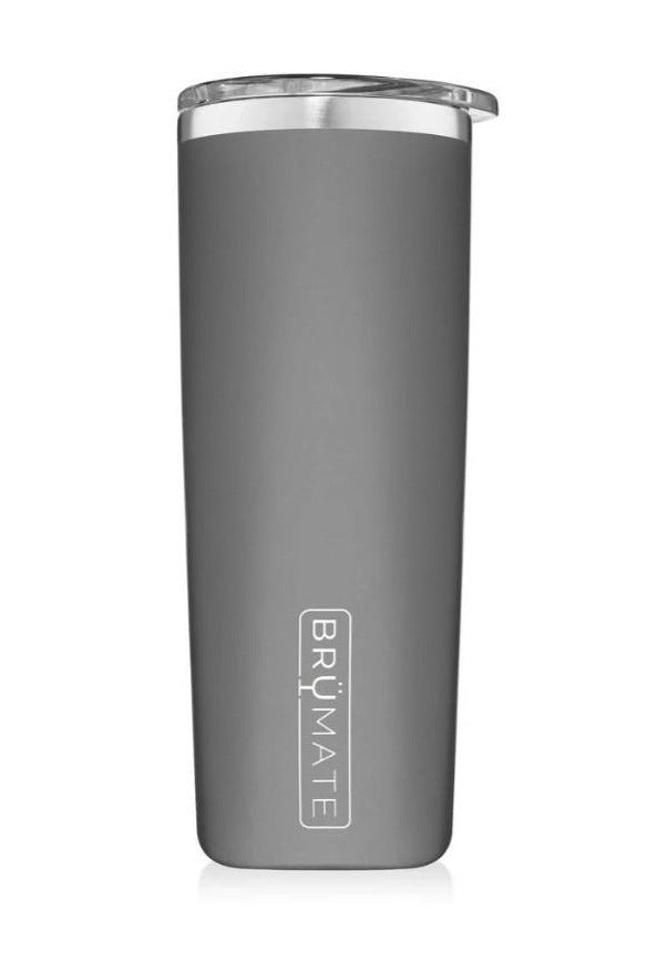 BruMate Highball 12oz-Matte Gray - BluePeppermint Boutique