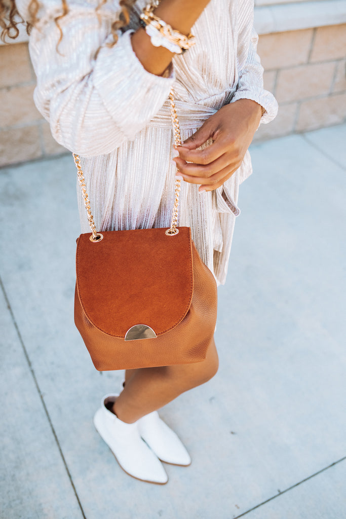 Breanna Stylish Smooth Crossbody Bag - BluePeppermint Boutique