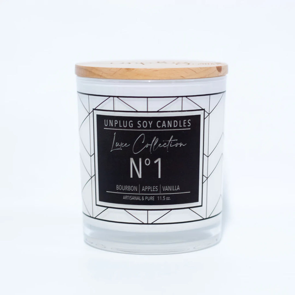 Unplug Luxe Collection Soy Candle - BluePeppermint Boutique