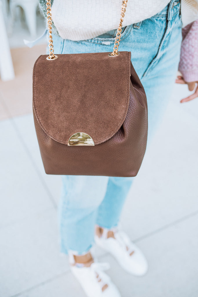 Breanna Stylish Smooth Crossbody Bag - BluePeppermint Boutique