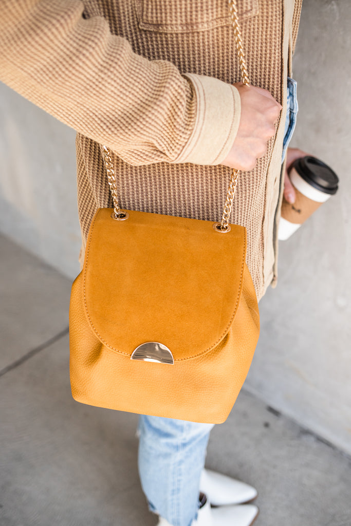 Breanna Stylish Smooth Crossbody Bag - BluePeppermint Boutique