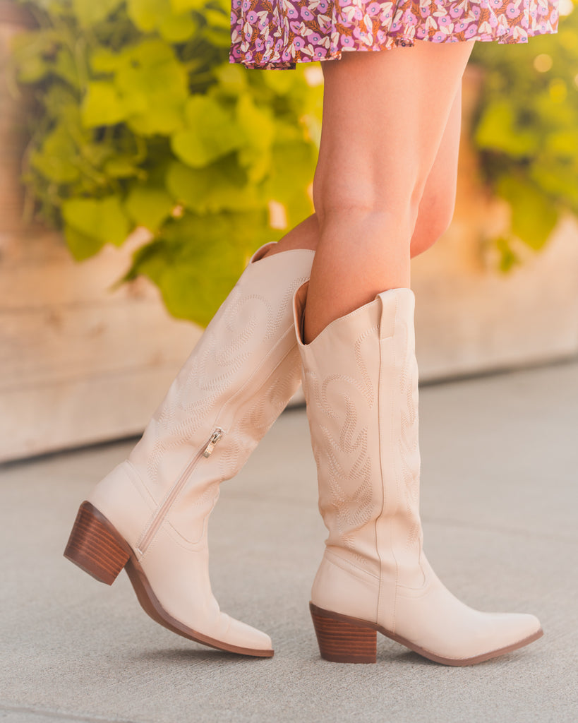 Jessie Western Cowgirl Boot - BluePeppermint Boutique
