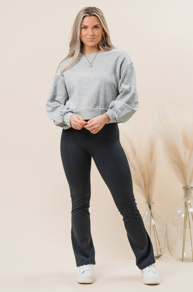Bailey Perfect Flare Leggings - BluePeppermint Boutique