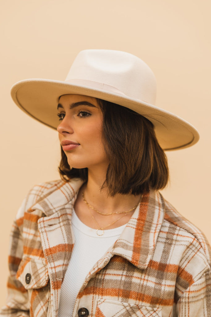 Bow Panama Hat - BluePeppermint Boutique