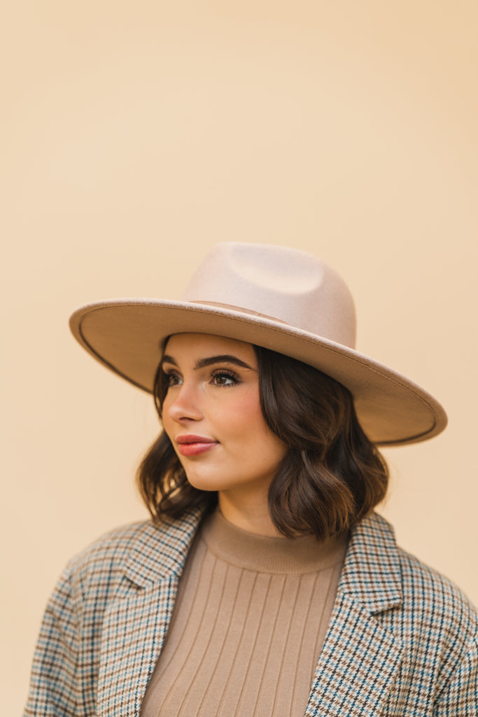 Bow Panama Hat - BluePeppermint Boutique