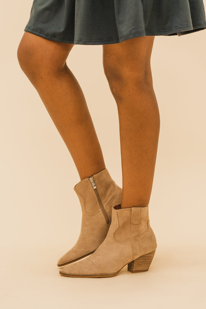 Arisa High Top Booties - BluePeppermint Boutique