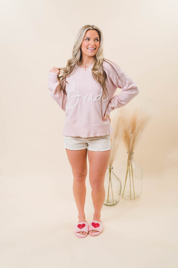Bride Pullover Sweater - BluePeppermint Boutique