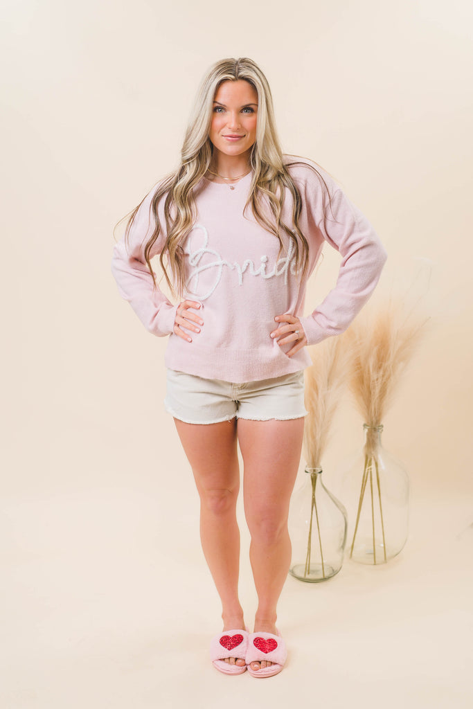 Bride Pullover Sweater - BluePeppermint Boutique