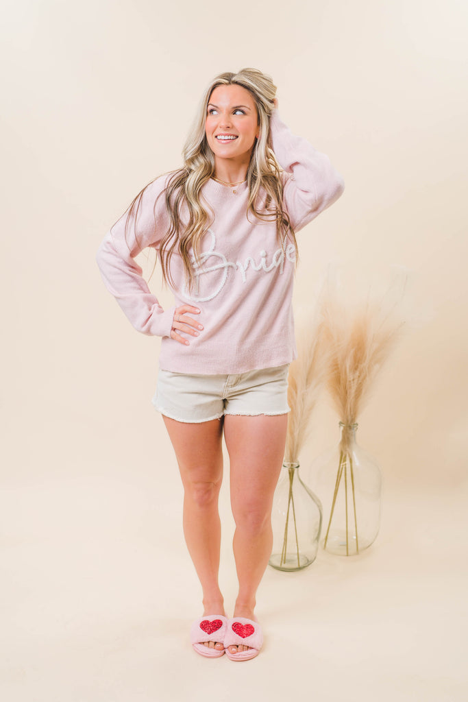 Bride Pullover Sweater - BluePeppermint Boutique