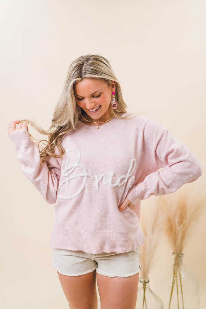 Bride Pullover Sweater - BluePeppermint Boutique