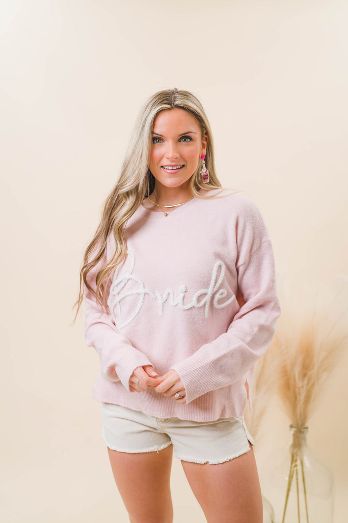Bride Pullover Sweater - BluePeppermint Boutique