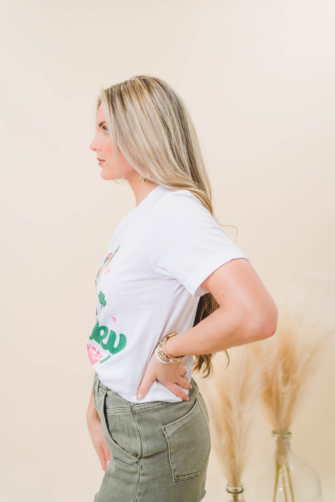 Lucky and Magical Graphic Tee - BluePeppermint Boutique