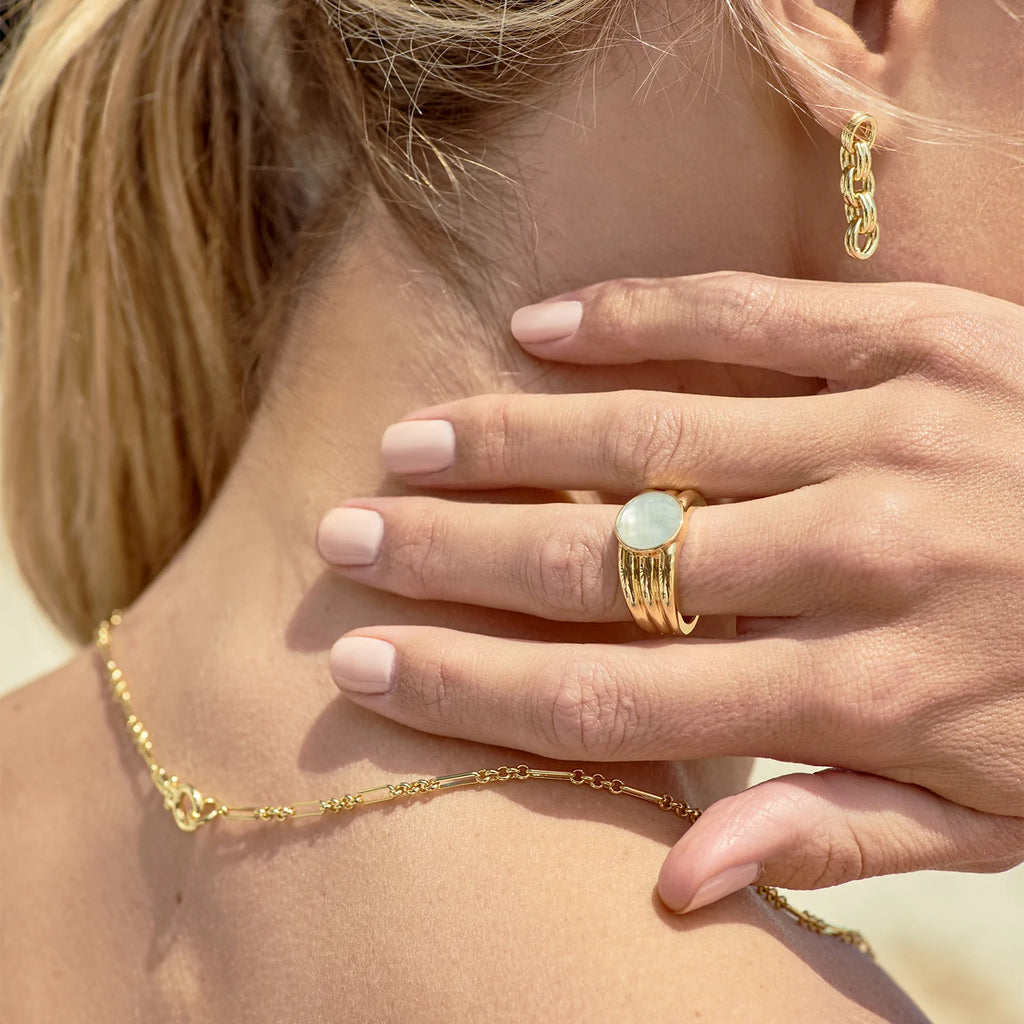 Gorjana Power Gemstone Reed Ring - BluePeppermint Boutique