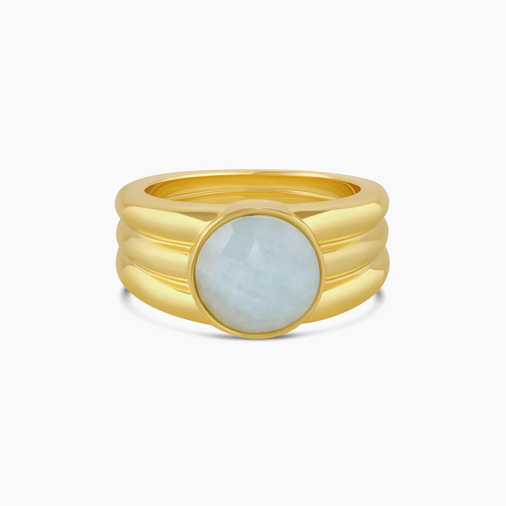 Gorjana Power Gemstone Reed Ring - BluePeppermint Boutique
