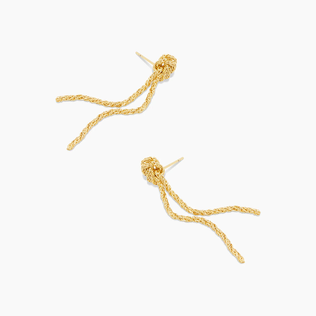 Gorjana Marin Knot Earrings - BluePeppermint Boutique