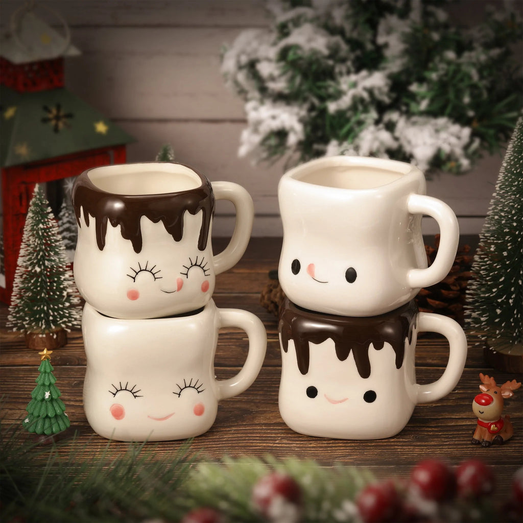 Marshmallow Hot Chocolate Mug - BluePeppermint Boutique