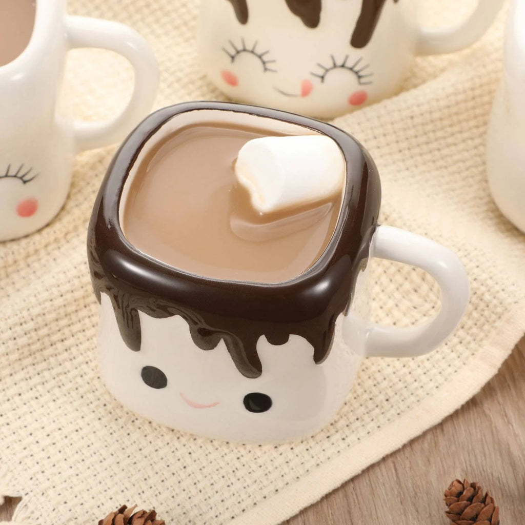 Marshmallow Hot Chocolate Mug - BluePeppermint Boutique