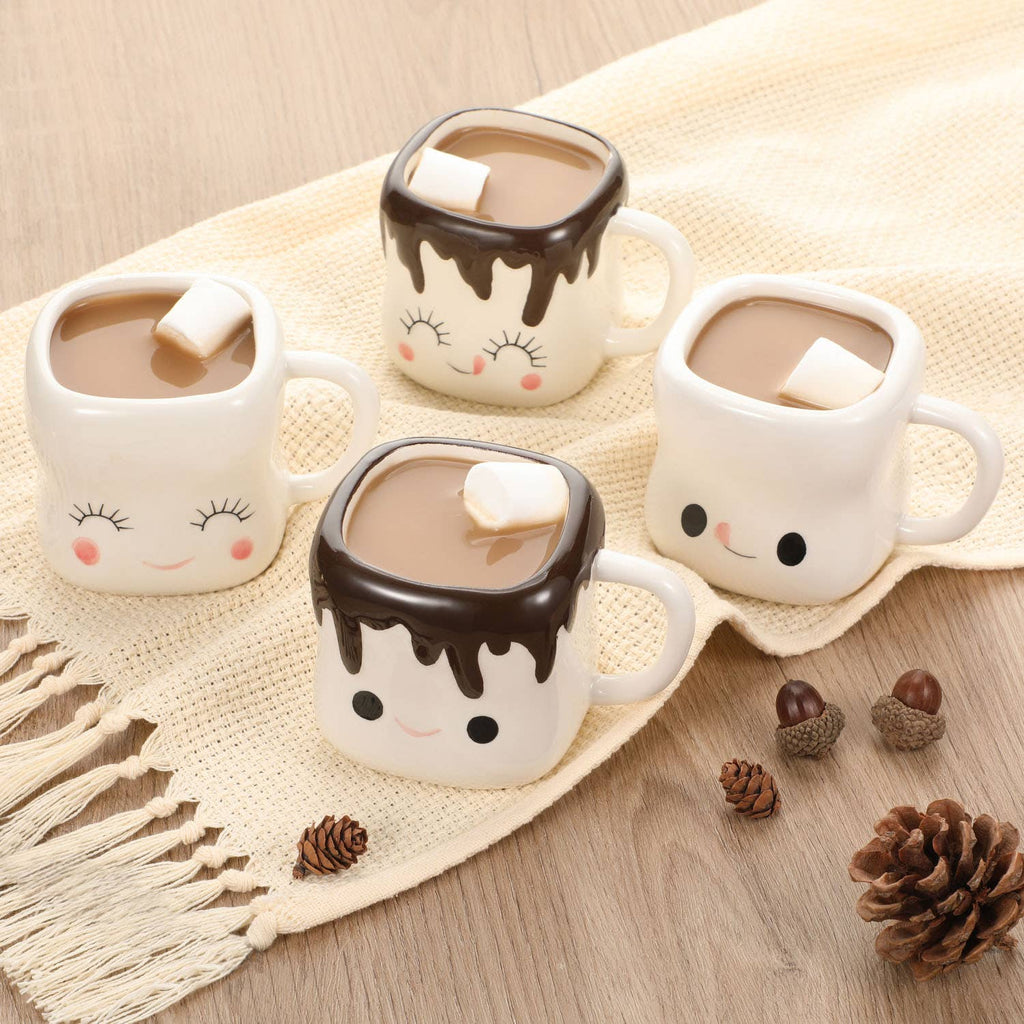 Marshmallow Hot Chocolate Mug - BluePeppermint Boutique