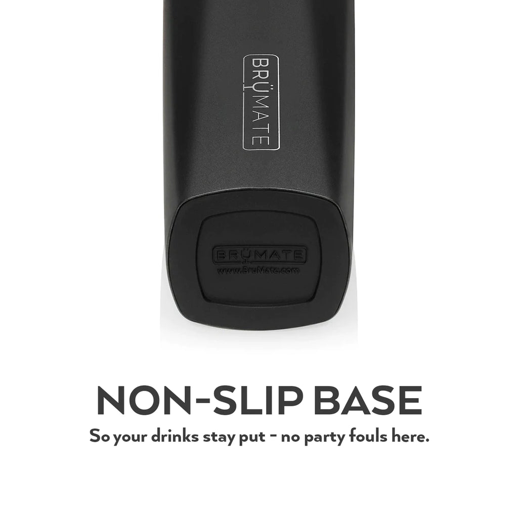 BruMate ReHydration Bottle- Matte Black - BluePeppermint Boutique
