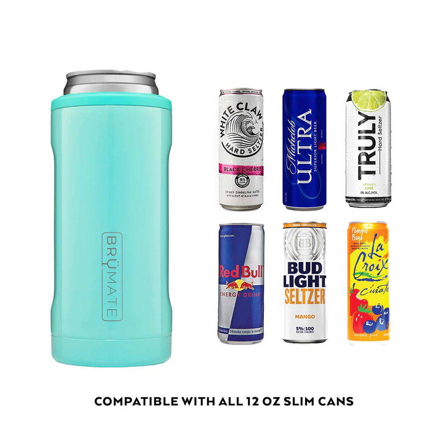 BruMate Hopsulator Juggernaut Can Cooler Aqua