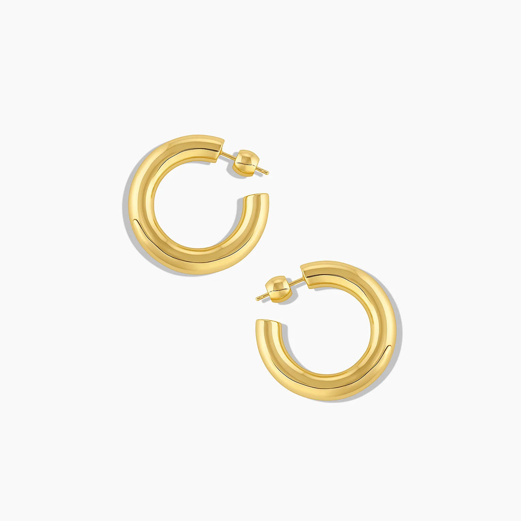 Gorjana Lou Statement Hoops - BluePeppermint Boutique
