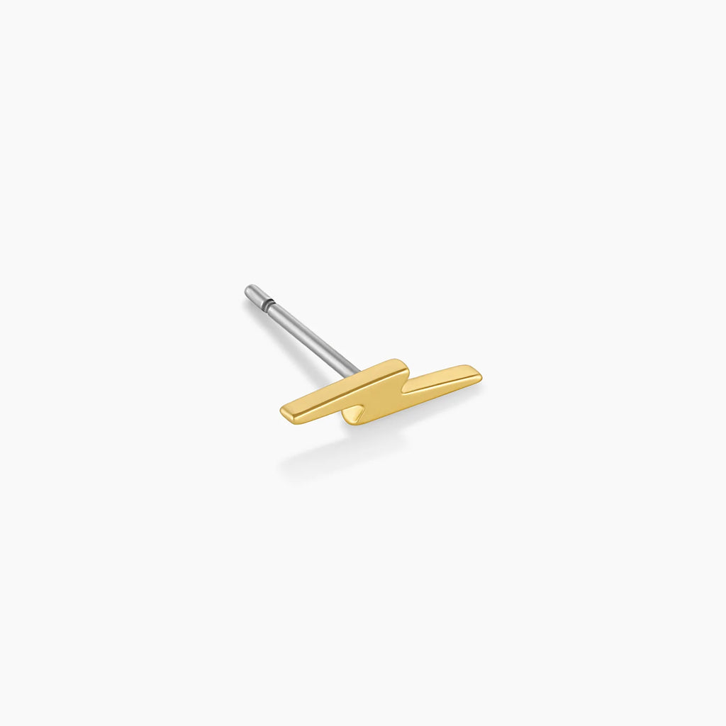 Gorjana Lightning Charm Stud - BluePeppermint Boutique