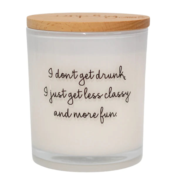 Unplug Less Classy Soy Candle - BluePeppermint Boutique