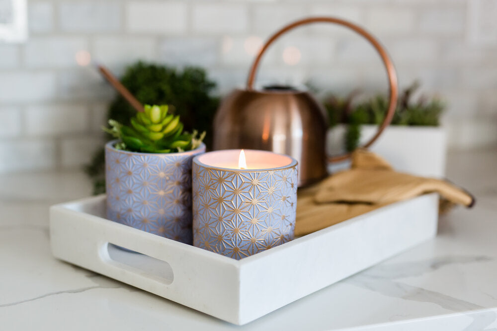 The SOi Company Garden Terrace Concrete Candle - BluePeppermint Boutique
