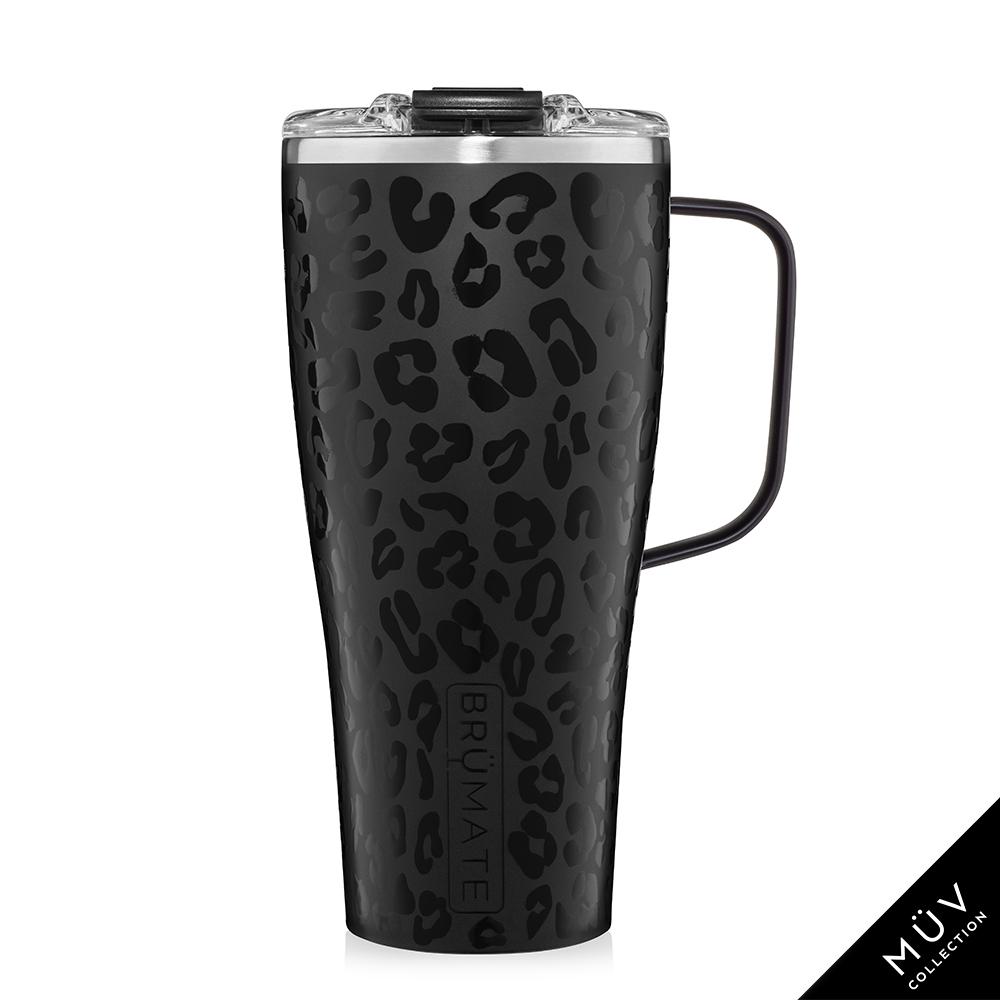 BruMate Toddy XL 32oz Mug, Onyx Leopard