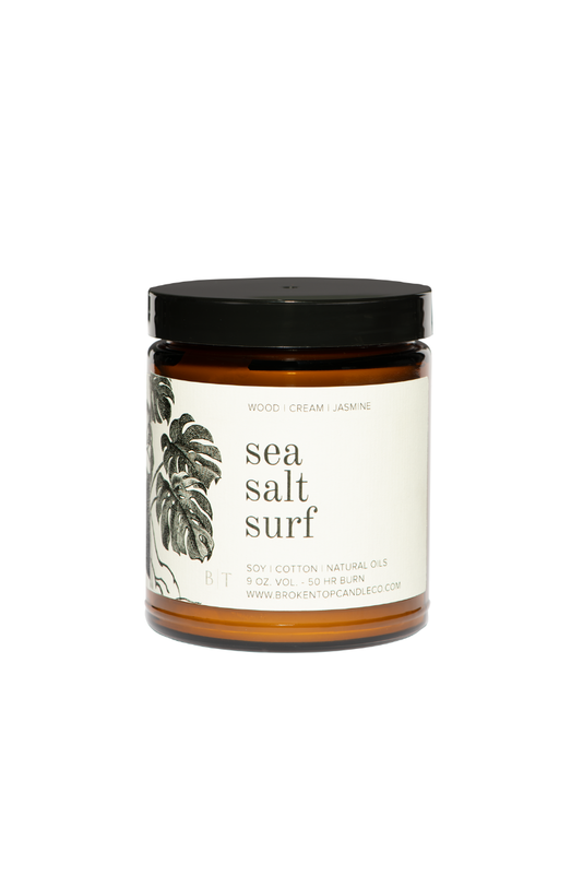 Sea Salt Surf- 9 oz. Soy Candle - BluePeppermint Boutique