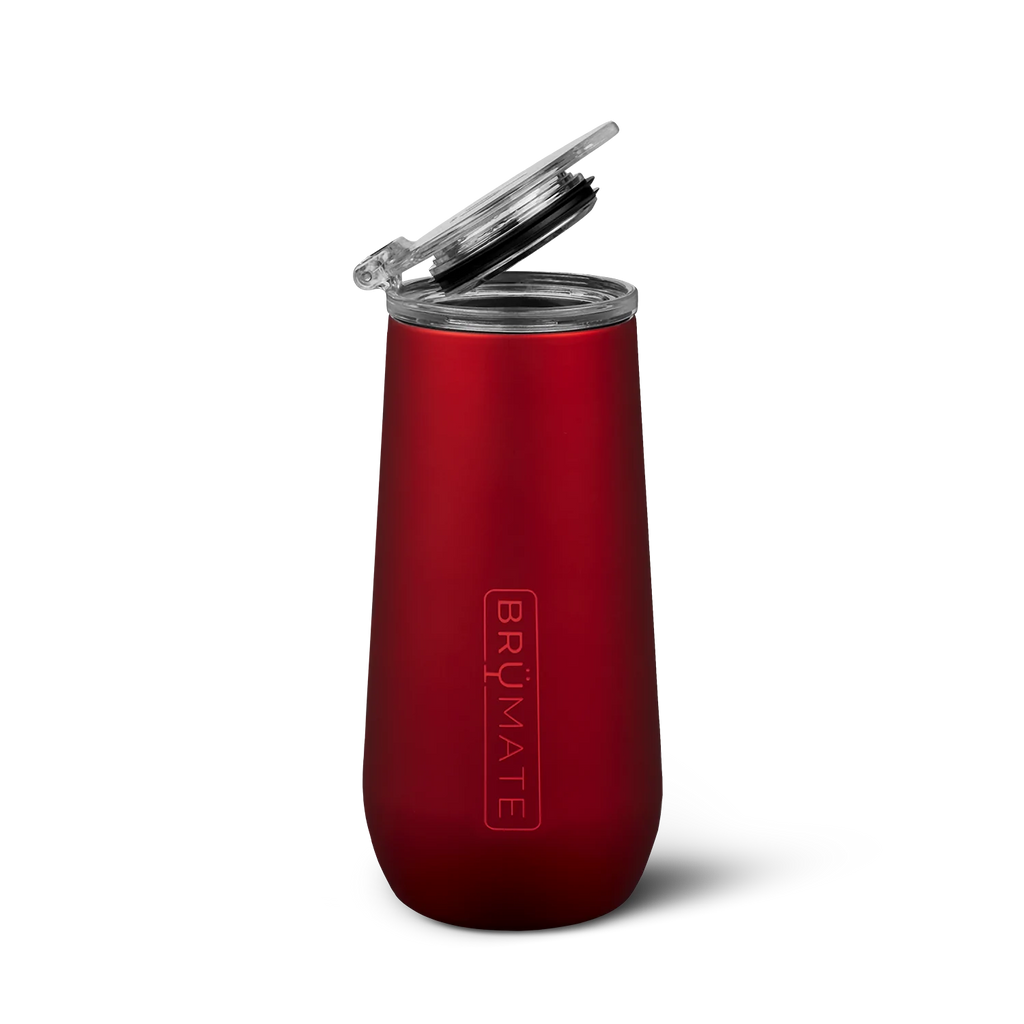 BruMate Champagne Flute 12oz-Red Velvet - BluePeppermint Boutique
