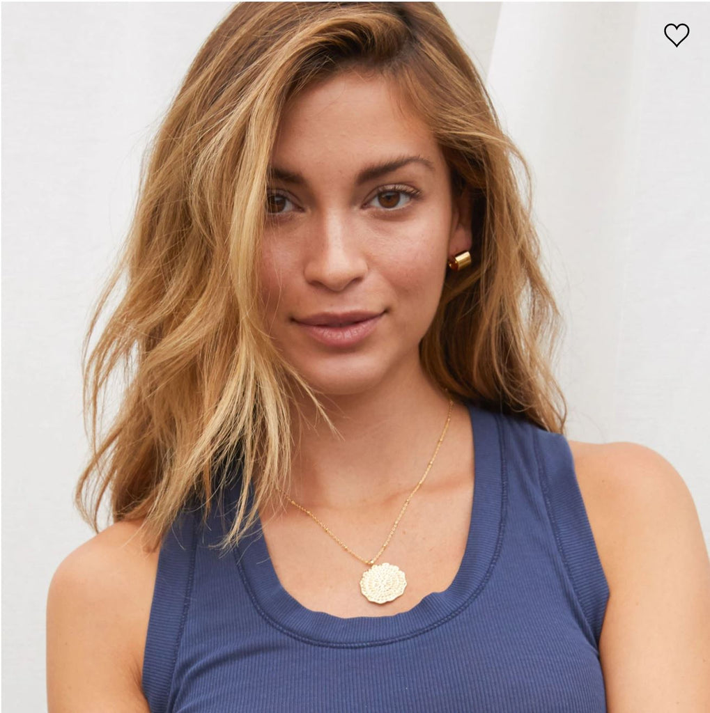 Gorjana Mosaic Coin Necklace - BluePeppermint Boutique