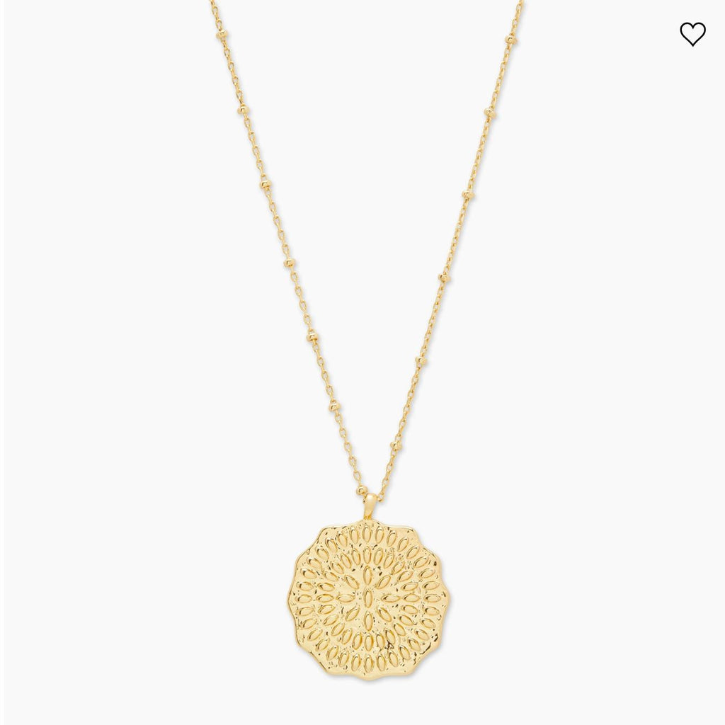 Gorjana Mosaic Coin Necklace - BluePeppermint Boutique