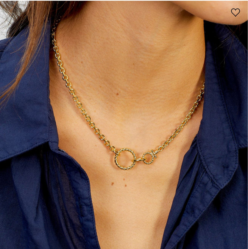 Gorjana Crew Link Necklace - BluePeppermint Boutique