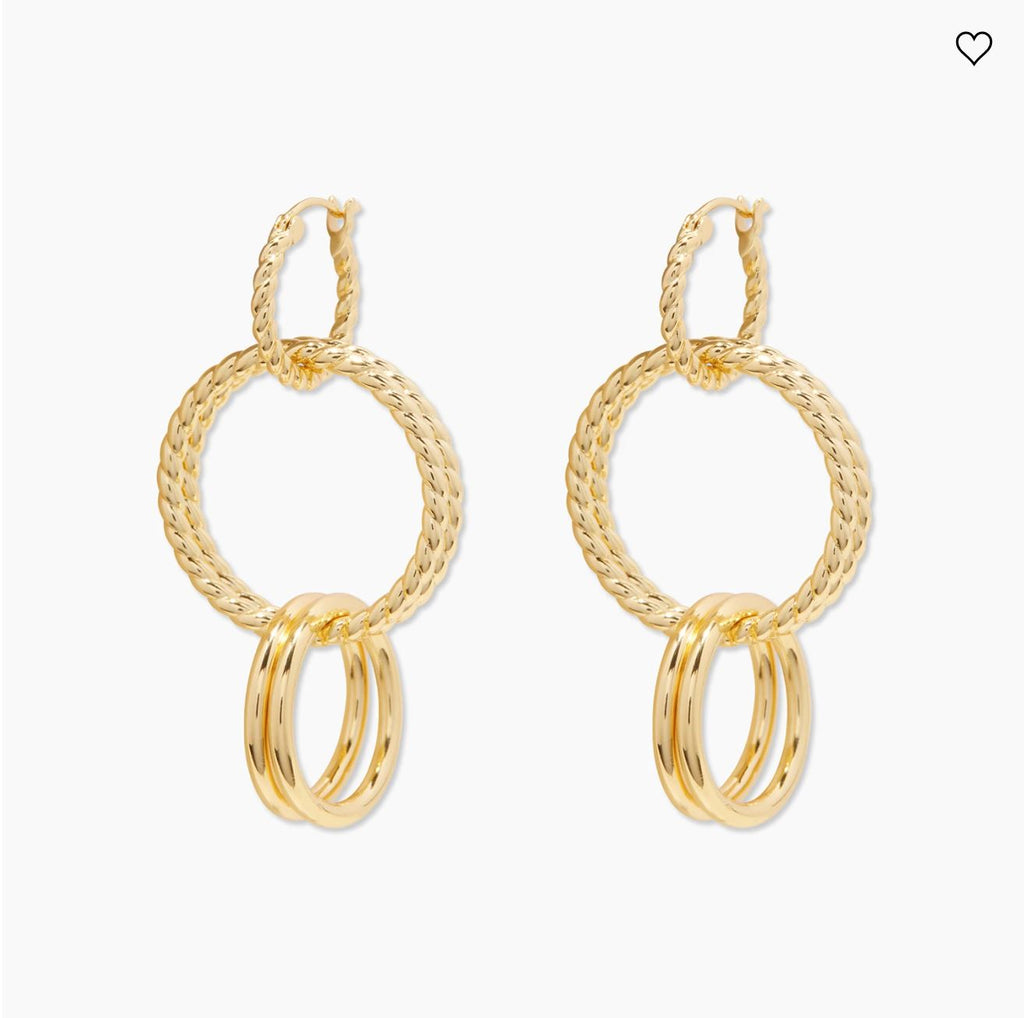 Gorjana Crew Versatile Hoops - BluePeppermint Boutique
