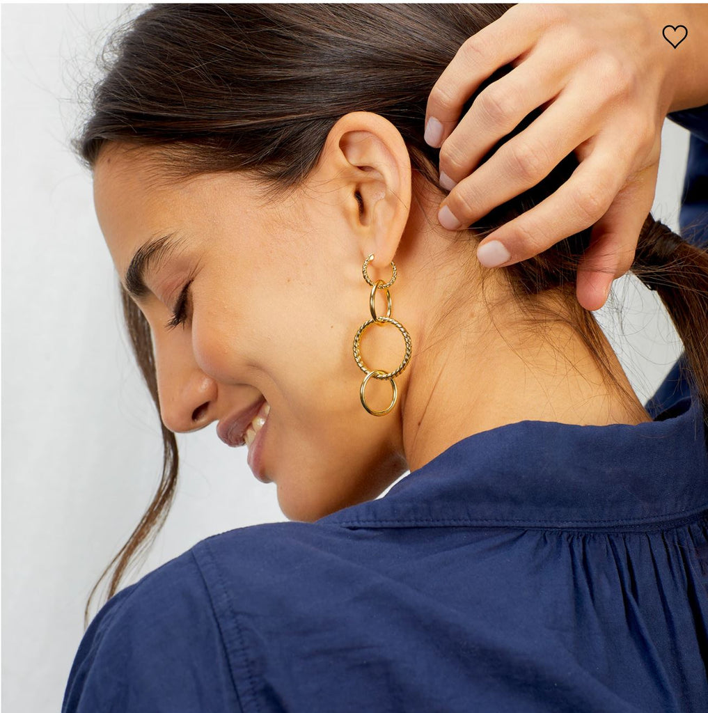 Gorjana Crew Versatile Hoops - BluePeppermint Boutique